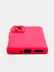 Красный чехол с защитой камерой и бархатом внутри Xiaomi 12X / XIAOMI 12