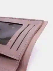 Сиреневый кошелек женский, с брелоком "Сердечко"
