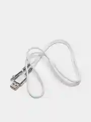 Белый кабель зарядный Micro-USB, Type-C, Lightning, 1 м