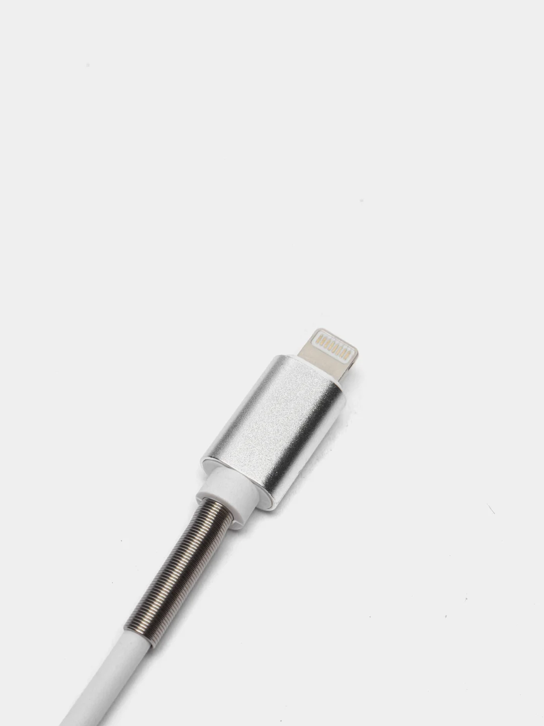Белый кабель зарядный Micro-USB, Type-C, Lightning, 1 м