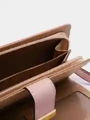 Розовый кошелек женский, длинный