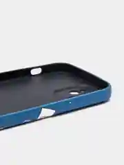 Синий меланж светящийся чехол-накладка LUXO для iPhone 12 с флуоресцентным рисунком KAWS