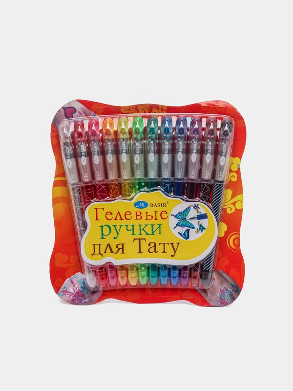 Гелевые ручки для тату, 12 штук