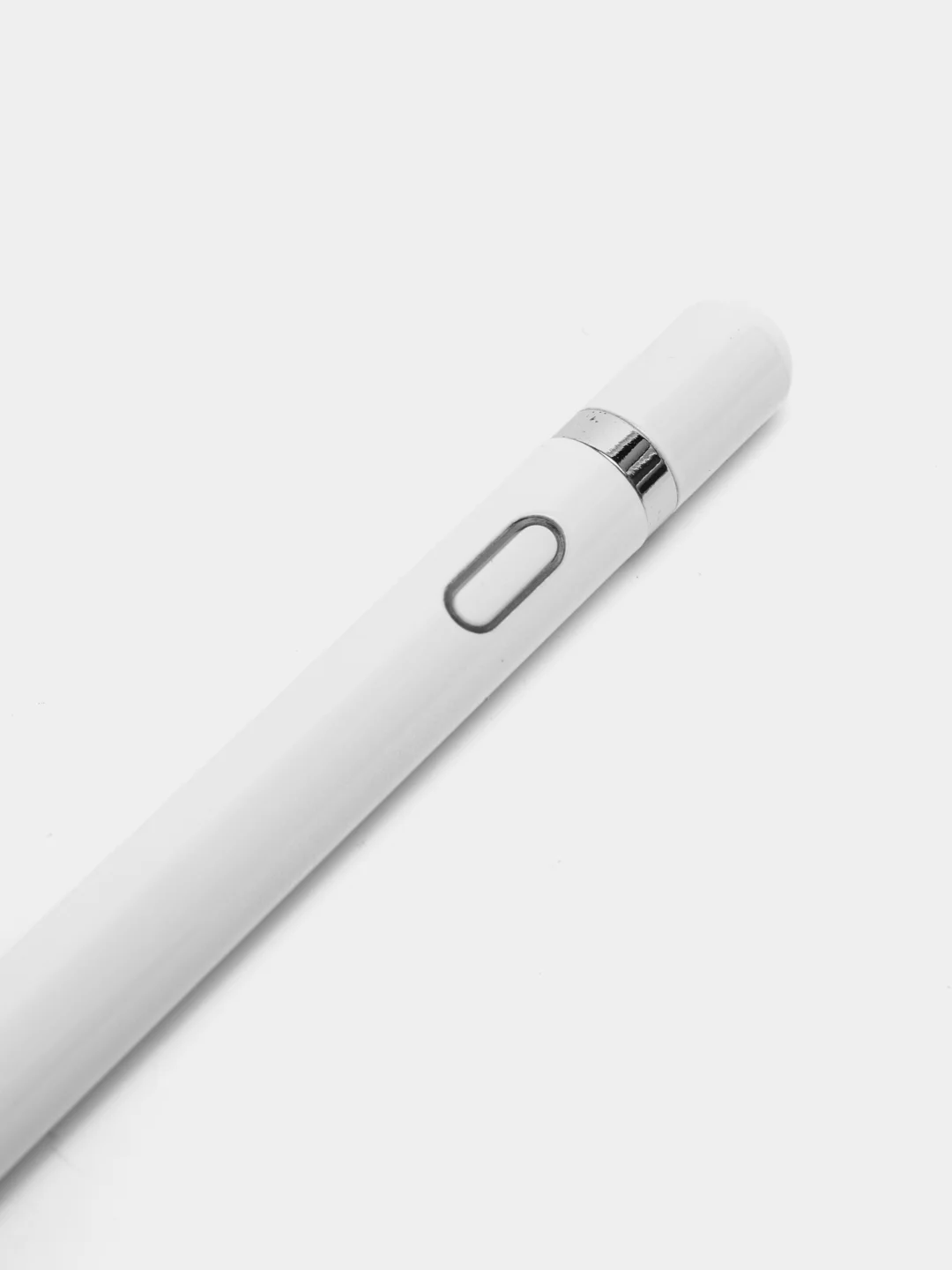 Белый активный универсальный стилус Pencil for IPad 2 в 1 для емкостных экранов для рисования