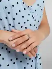 Серебряный женское кольцо, подарок