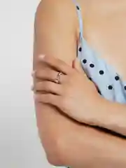 Серебряный женское кольцо, подарок