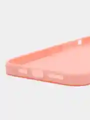 Розовый чехол силиконовый, рельефный для iPhone Айфон XS Max / 11 / 11 Pro / 11 Pro Max / 12