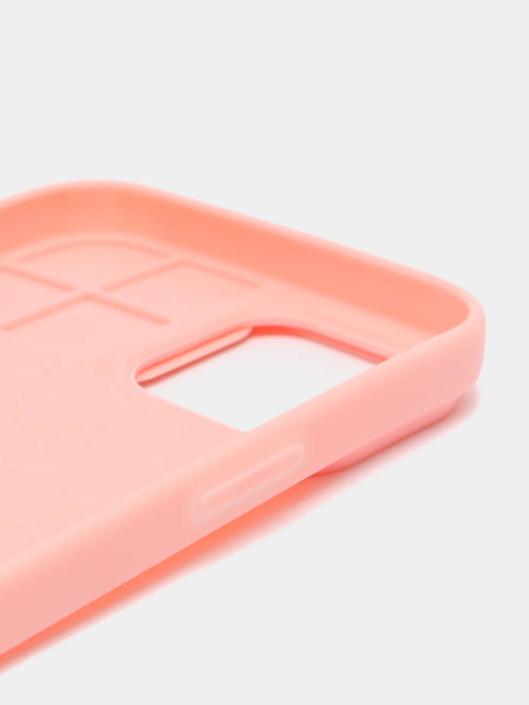 Розовый чехол силиконовый, рельефный для iPhone Айфон XS Max / 11 / 11 Pro / 11 Pro Max / 12
