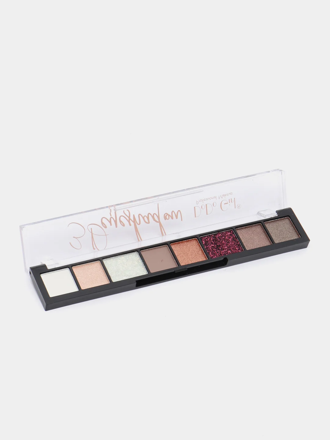 Белый матовые тени и глиттер Dodo Girl 3d eyeshadow