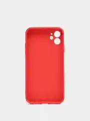 Красный противоударный чехол с защитой камеры на 11 iPhone