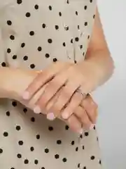 Кольцо с цепью