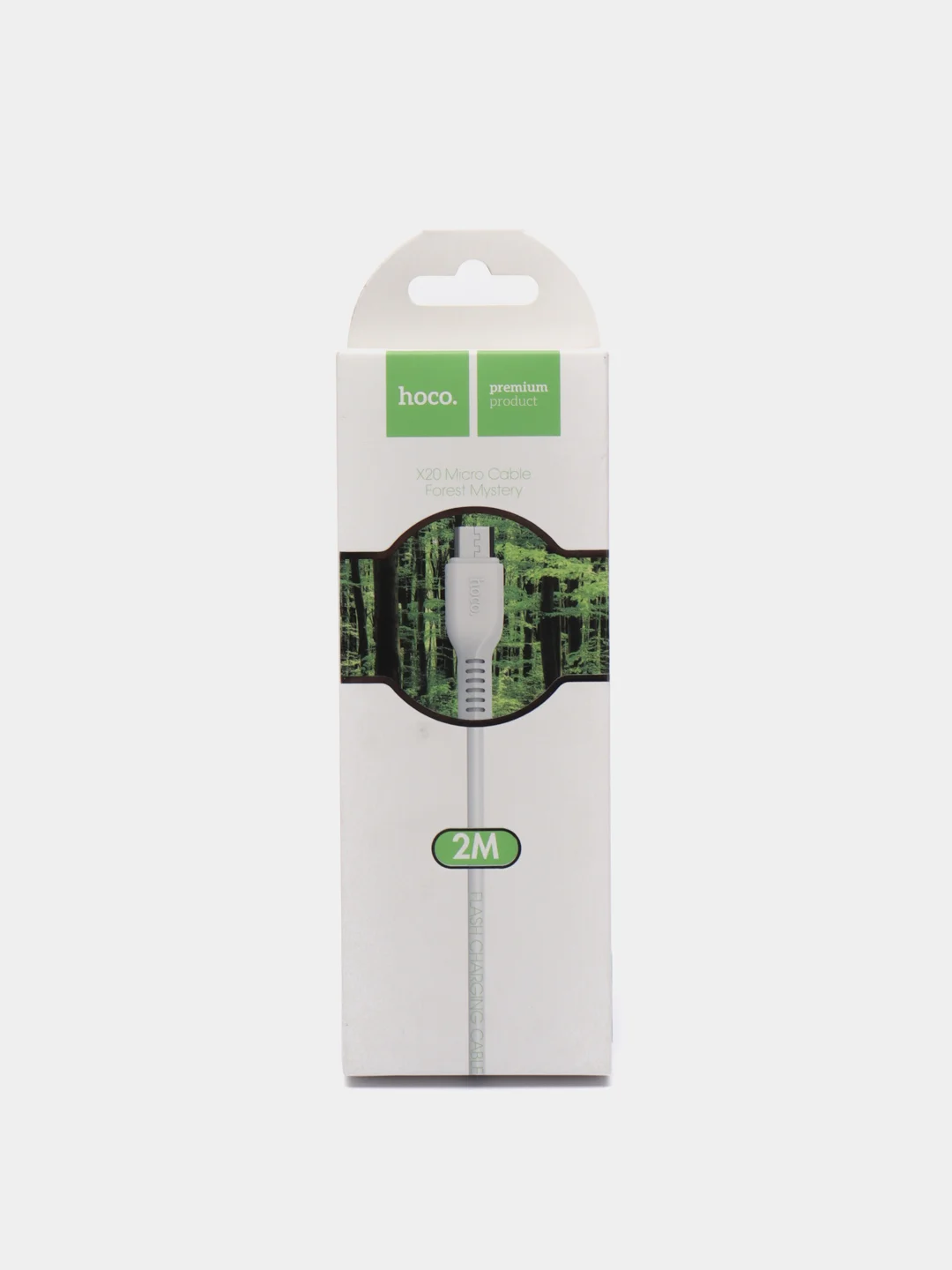 Кабель micro USB Hoco X20, белый, 2000 мм