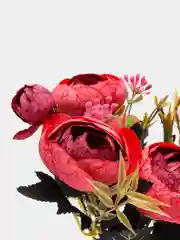 Бордовый камелии искусственные, цветы искусственные, розы, пионы, декор для дома, растения, цветок