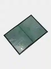 Тёмно-зелёный обложка для паспорта из натуральной кожи, 4 цвета
