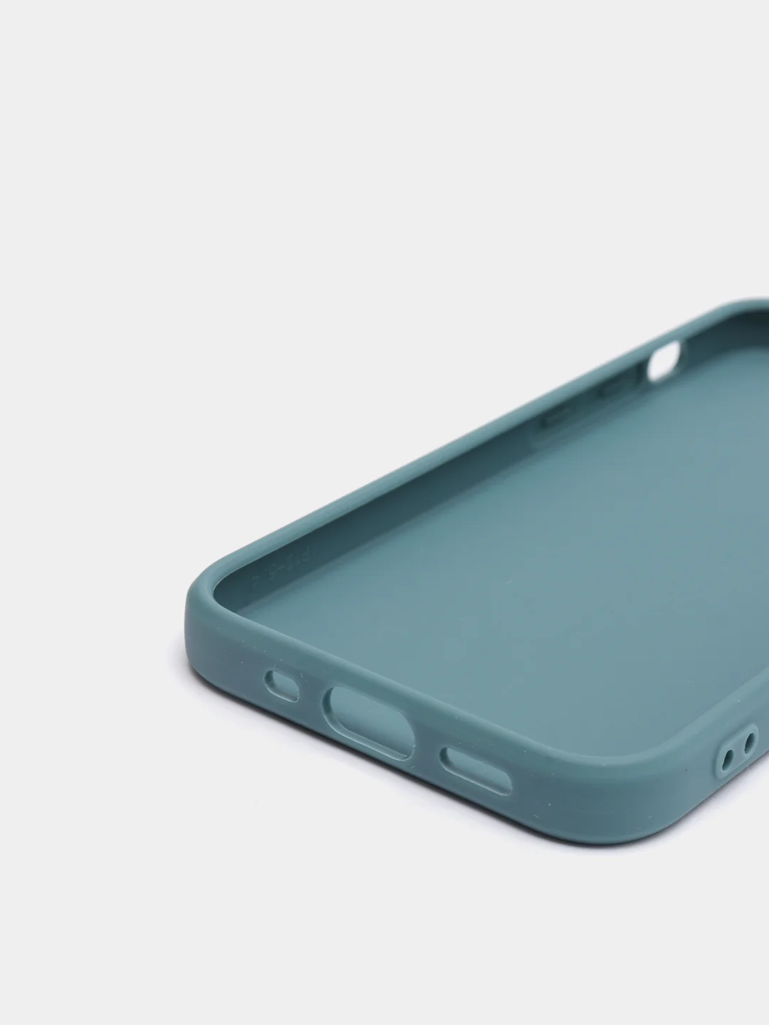 Тёмно-бирюзовый чехол на айфон / iPhone 12 / iPhone 12 Pro / iPhone 12 Pro Max / iPhone 12 mini
