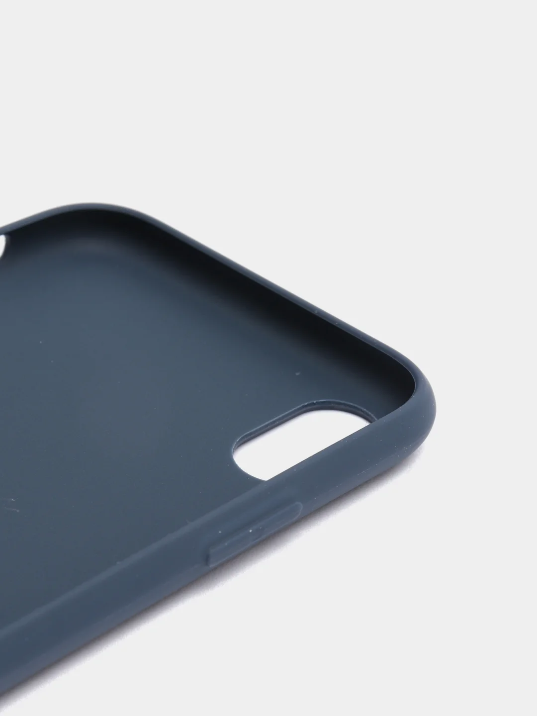 Синий меланж силиконовый чехол на iPhone X / iPhone XS / iPhone XR