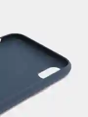 Синий меланж силиконовый чехол на iPhone X / iPhone XS / iPhone XR