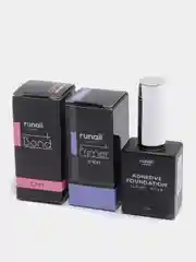 Набор для маникюра Runail Professional: праймер, бонд, каучуковая база