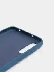 Синий меланж чехол для Honor P20Pro, 20, 20Pro, 8, 10X Lite, P30 Lite, P20 Lite бархат