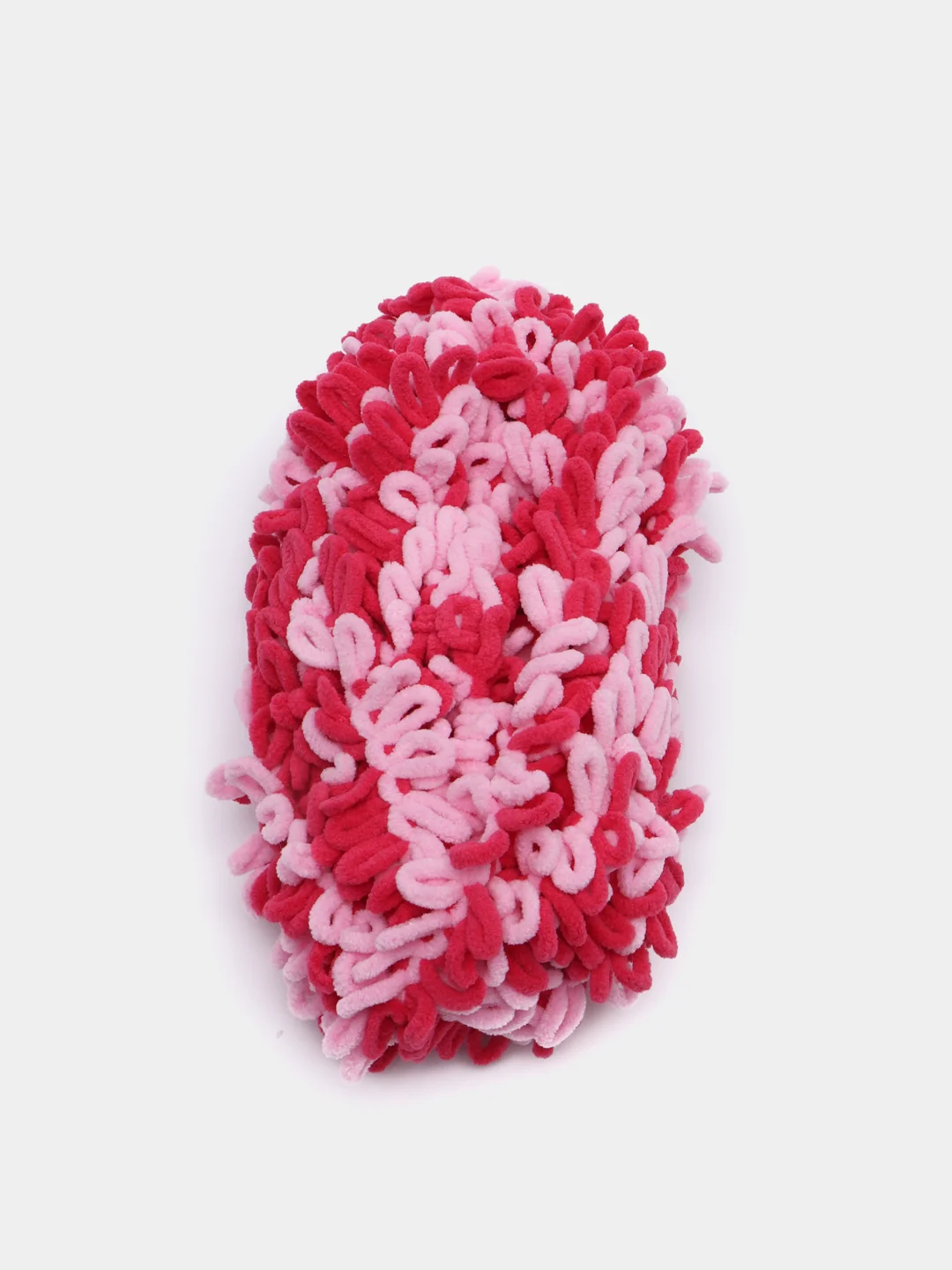 Розовый пряжа петельками Alize Puffy More