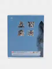 Угольный тетрадь "Природа. Face of wildlife", ВД-лак, 48 листов, А5, клетка