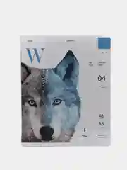 Угольный тетрадь "Природа. Face of wildlife", ВД-лак, 48 листов, А5, клетка