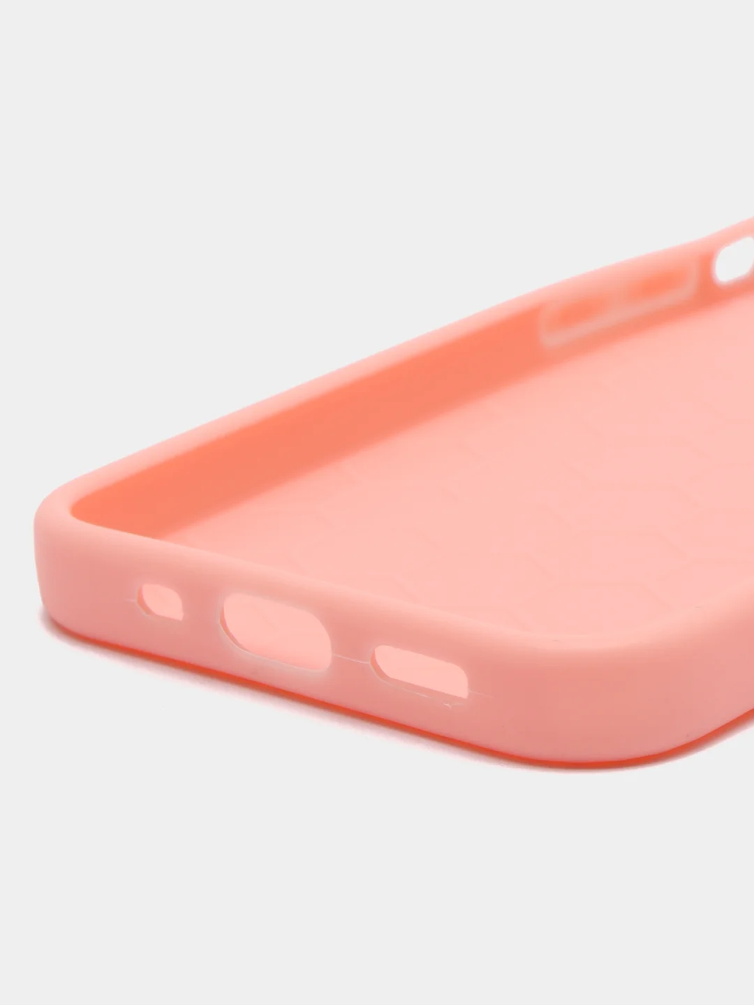 Розовый чехол силиконовый, рельефный для iPhone Айфон XS Max / 11 / 11 Pro / 11 Pro Max / 12