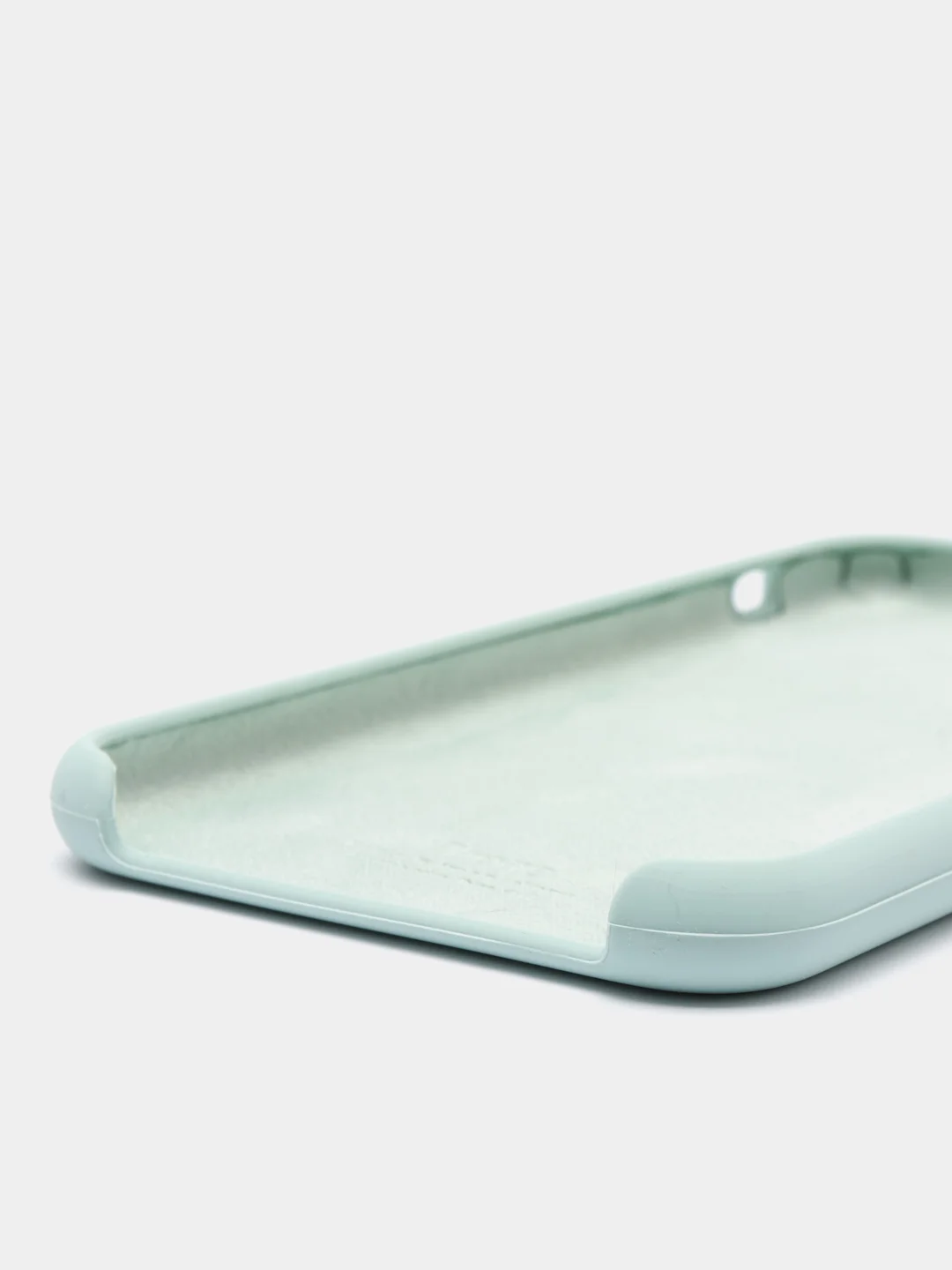 Мятный чехол Silicone Case ( Чехол силиконовый ) для iPhone XR