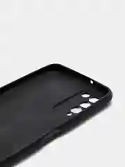 Алый чехол Huawei Honor 10X Lite, Хуавей Хонор 10Х Лайт, силиконовый (иммитация кожи)