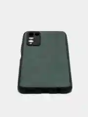 Алый чехол Huawei Honor 10X Lite, Хуавей Хонор 10Х Лайт, силиконовый (иммитация кожи)