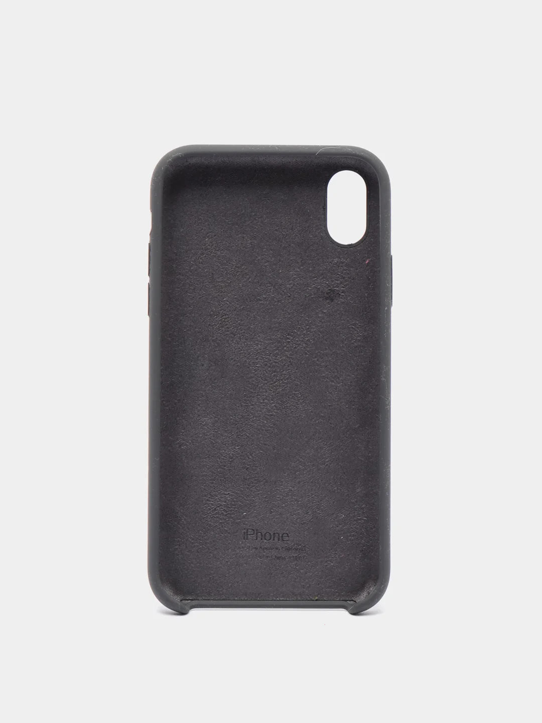 Хром чехол Silicone Case ( Чехол силиконовый ) для iPhone XR