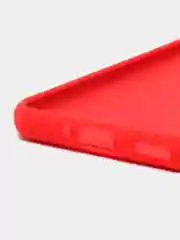 Красный чехол Siliconе Case для Huaw