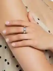 Угольный женское необычное кольцо