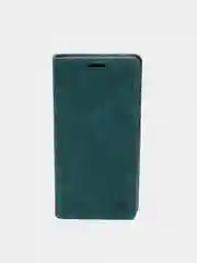 Тёмно-зелёный чехол для Samsung S21 с карманом для карт и подставкой