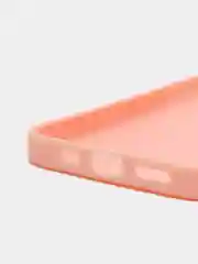 Розовый чехол силиконовый, рельефный для iPhone Айфон XS Max / 11 / 11 Pro / 11 Pro Max / 12