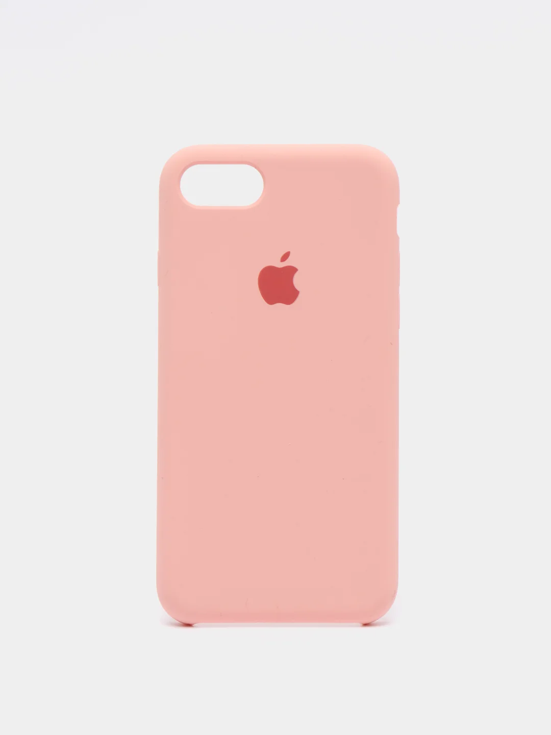 Пастельно-коралловый чехол Silicone Case ( Чехол силиконовый ) для iPhone 7/ iPhone 7 plus