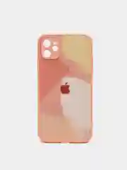Конфетный чехол для iPhone (Айфон) 13 со стеклянной панелью