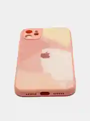 Конфетный чехол для iPhone (Айфон) 13 со стеклянной панелью