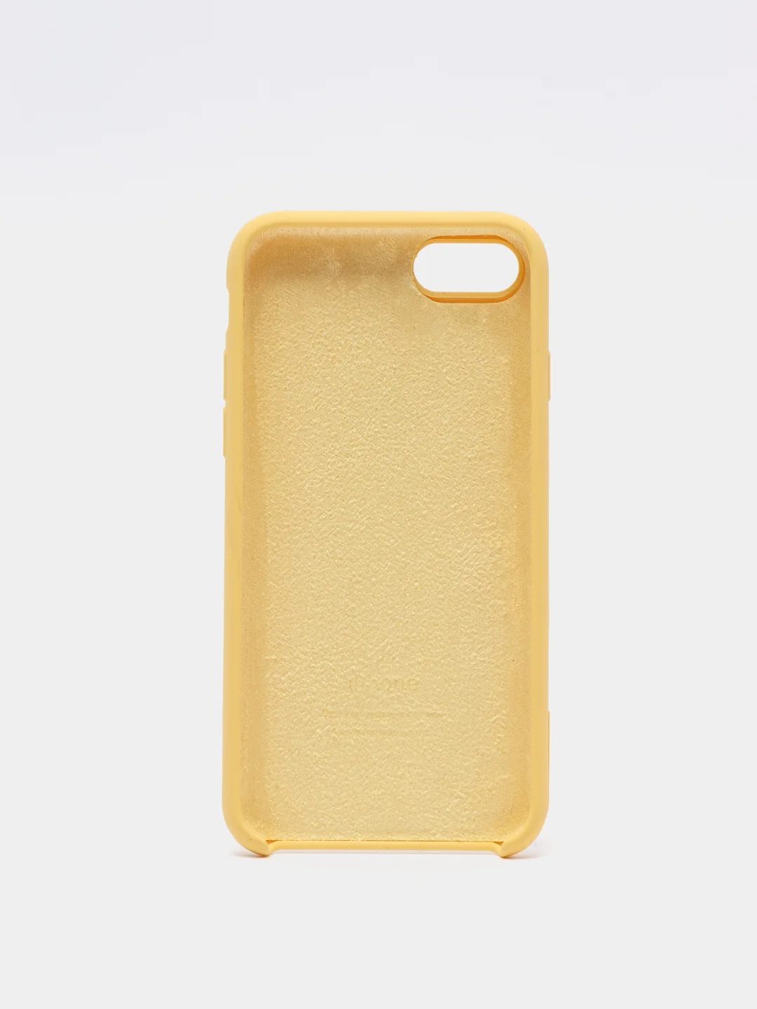 Желтый чехол Silicone Case (Чехол силиконовый) для iPhone 8/ iPhone 8 plus