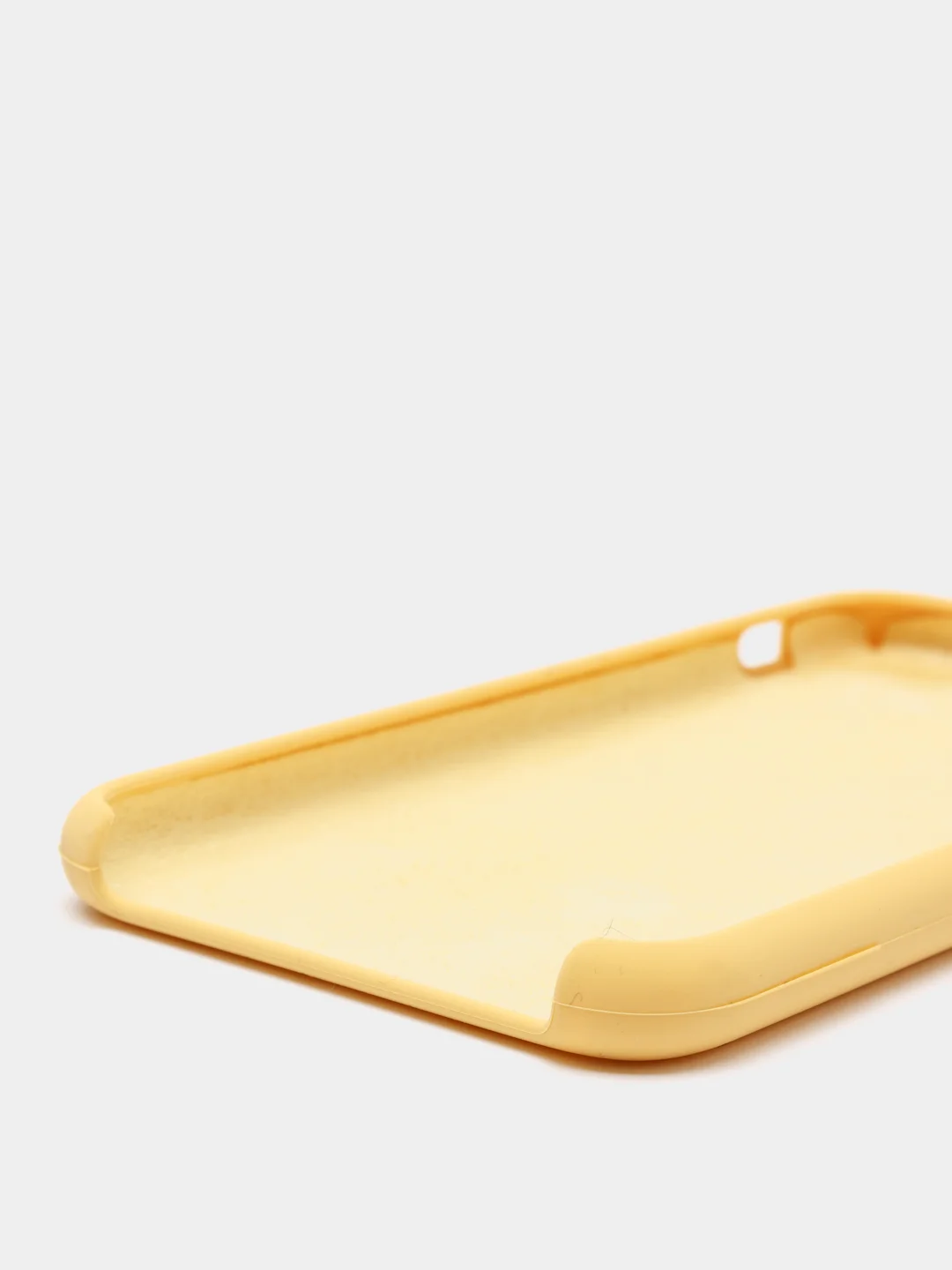 Желтый чехол Silicone Case (Чехол силиконовый) для iPhone 8/ iPhone 8 plus