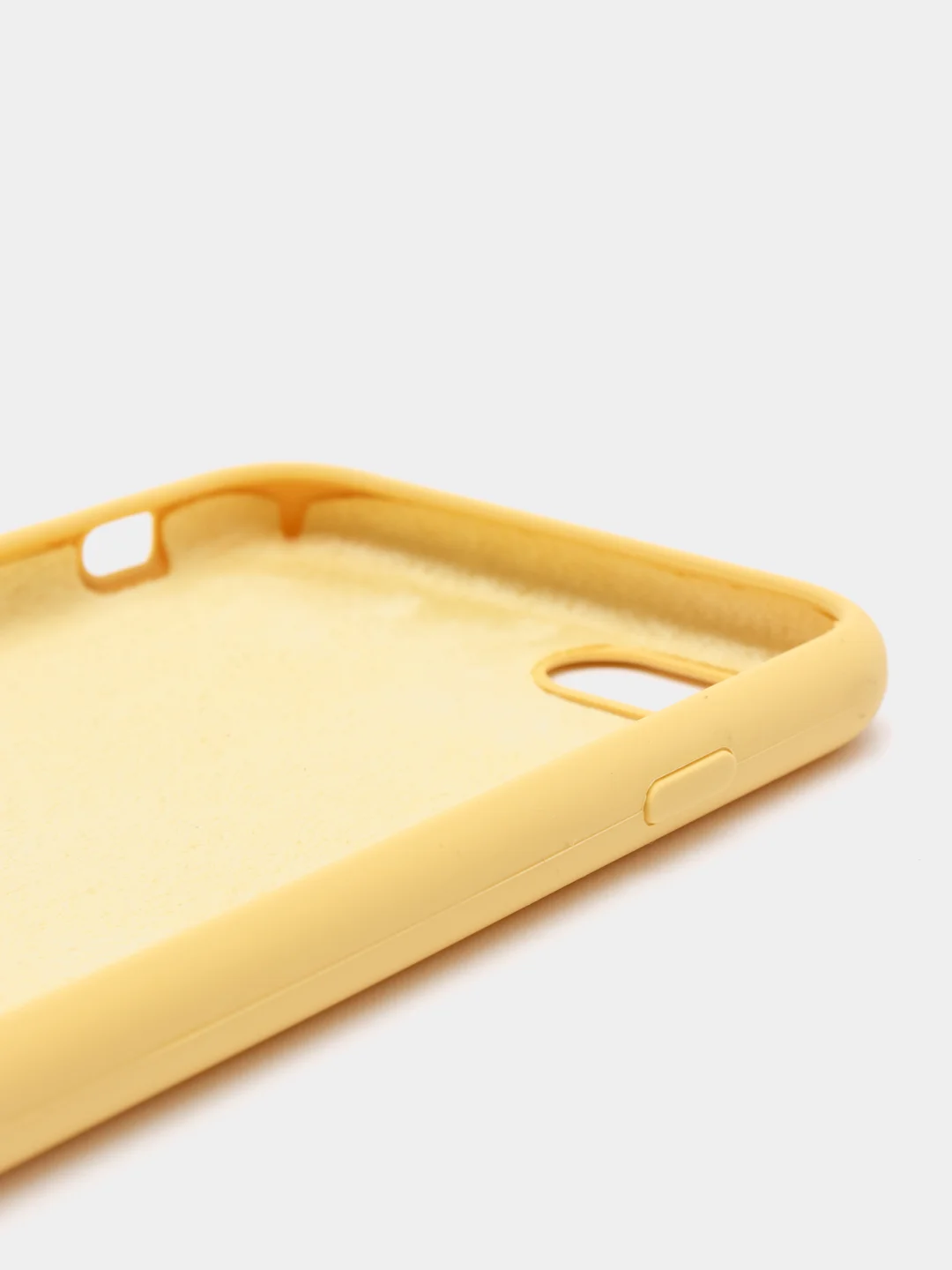 Желтый чехол Silicone Case (Чехол силиконовый) для iPhone 8/ iPhone 8 plus