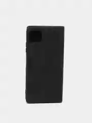 Черный чехол для Samsung A22s/ A22 5G с карманом для карт и подставкой