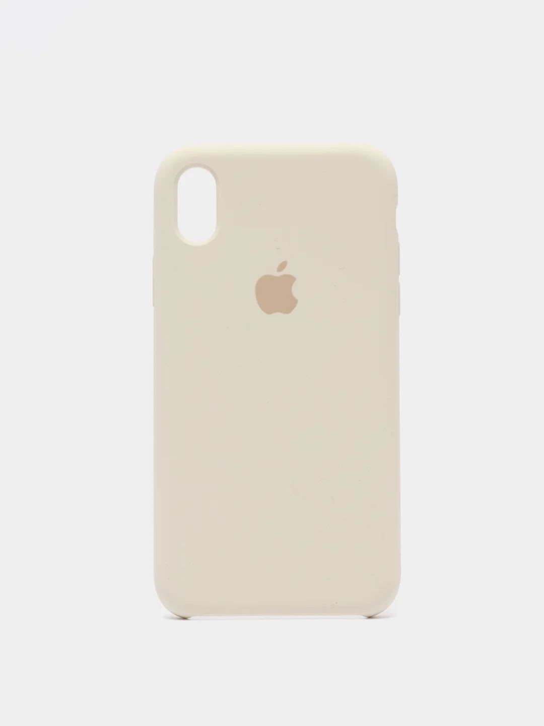 Слоновая кость чехол Silicone Case ( Чехол силиконовый ) для iPhone XR