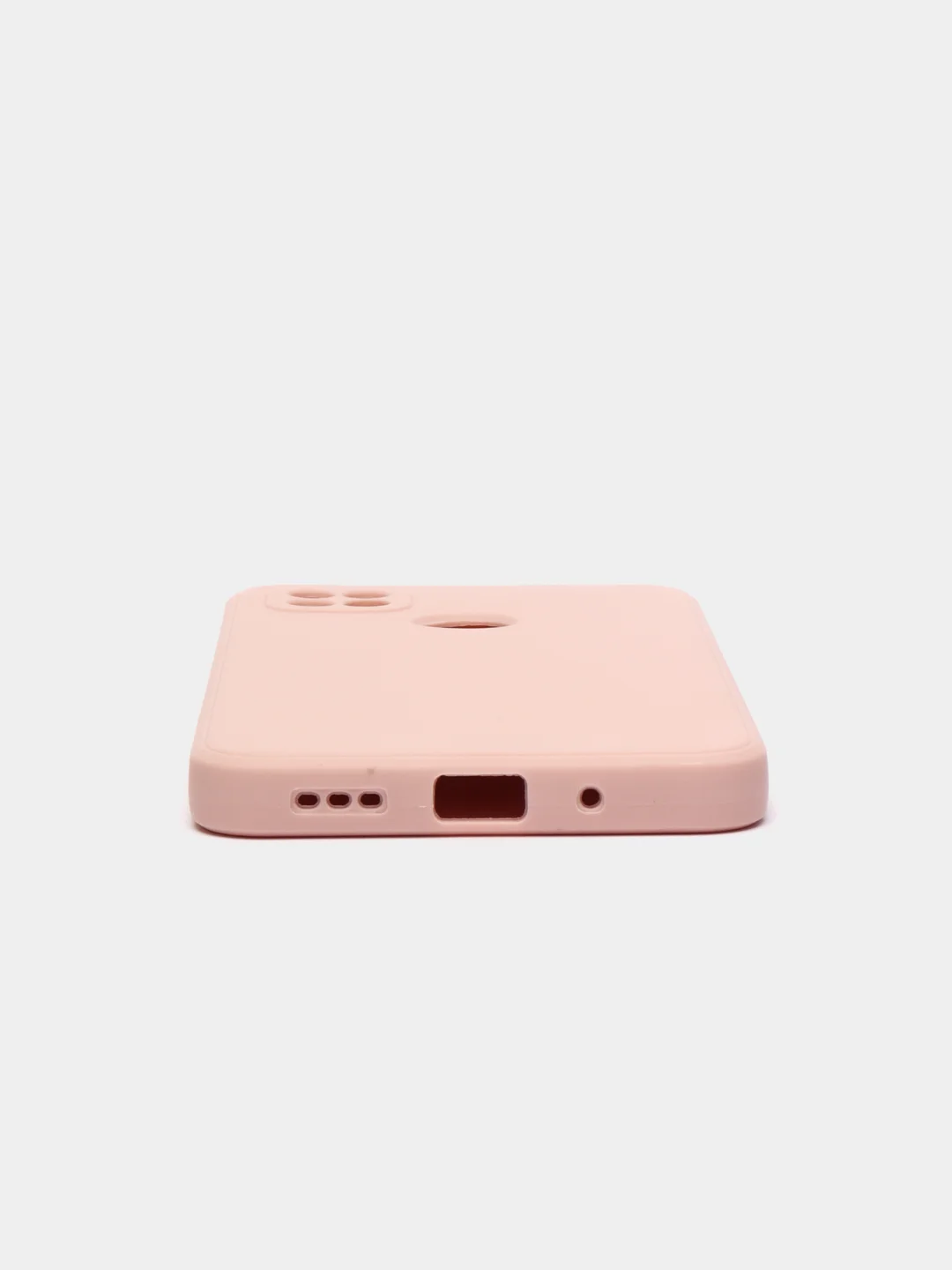 Коралловый меланж чехол Xiaomi Redmi 9C, Redmi 9C NFC, Redmi 10A с бархатной подкладкой и защитой камеры