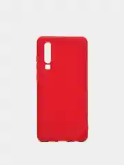 Багровый чехол для Hyawei P 30, силиконовый, 9 цветов