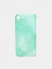 Серый меланж чехол для Apple iPhone 7 / 8 с мраморным рисунком