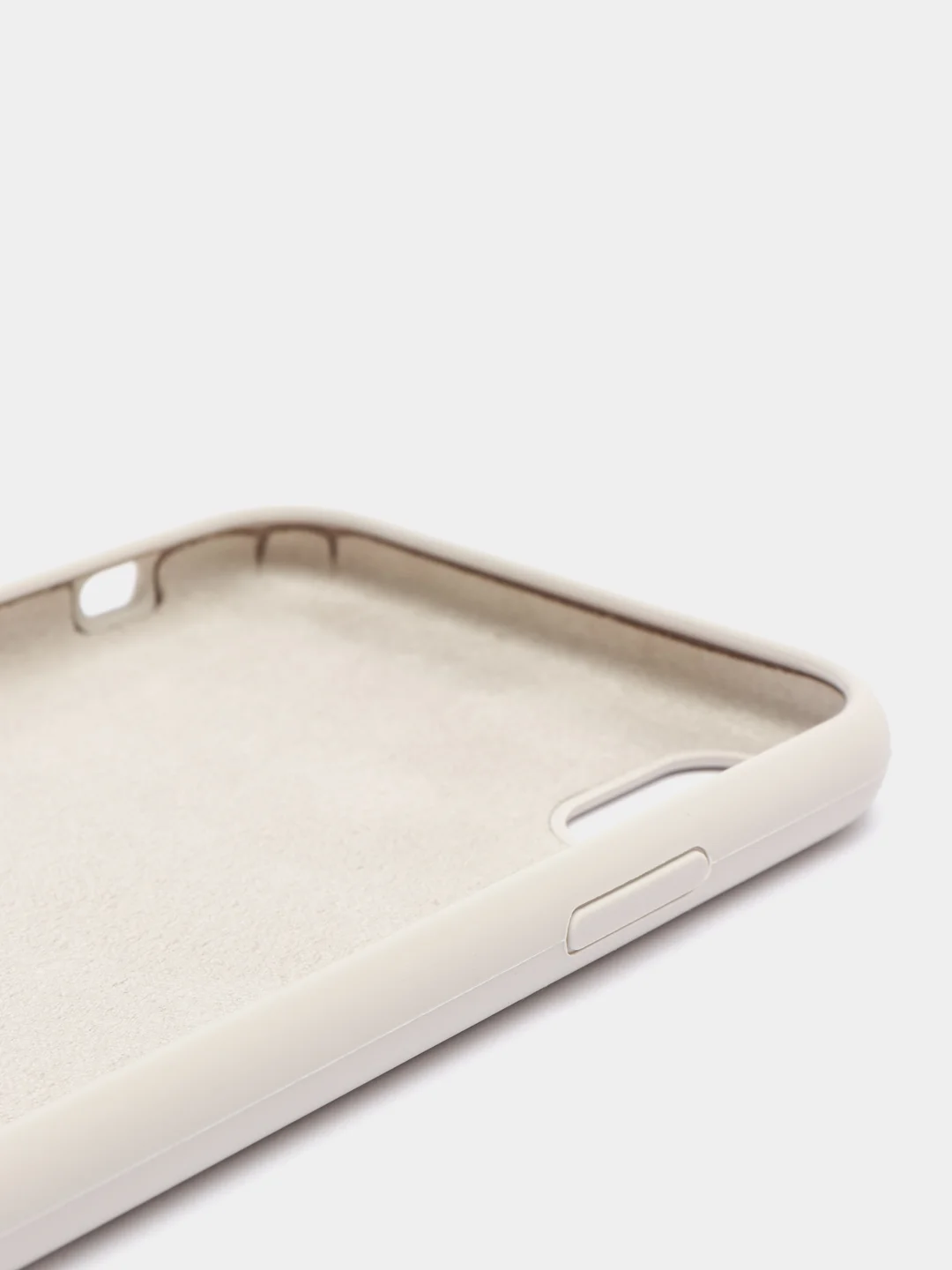 Серый металлик чехол Silicone Case ( Чехол силиконовый ) для iPhone XR