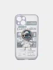 Небесно-голубой чехол на iPhone 11, 13, 12, 8, 7, XR, Pro, Max, mini, X, XS, SE, Plus
