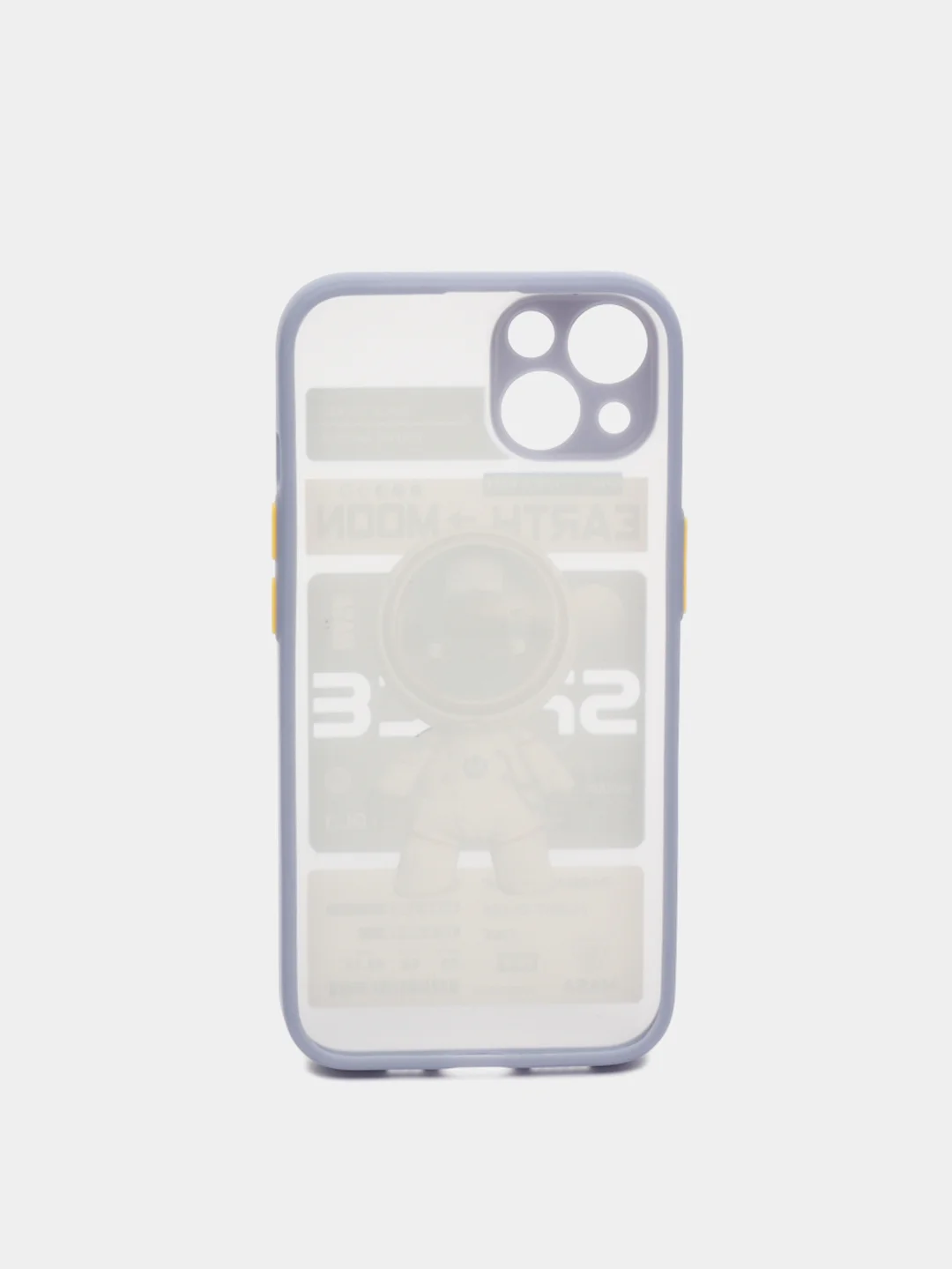 Небесно-голубой чехол на iPhone 11, 13, 12, 8, 7, XR, Pro, Max, mini, X, XS, SE, Plus