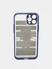 Темно-синий чехол на iPhone 11, 13, 12, 8, 7, XR, Pro, Max, mini, X, XS, SE, Plus